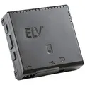 ELV Bausatz Gehäuse RP-Case für Raspberry Pi und RPI-RF-MOD Funk-Modulplatine, schwarz
