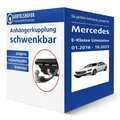 Oris Anhängerkupplung schwenkbar für MERCEDES E-Klasse Limousine Typ W213 AHK