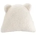 Wigiwama Bär Kissen / Bear Cushion, Farbe: Biscuit