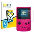 6x BROTECT AirGlass Glas Panzer-Folie für Nintendo Gameboy Color -