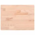 vidaXL Schneidebrett, Schneidebretter mit 4 abgerundeten Ecken, Multifunktional Holzbrett Küchenbrett, Frühstücksbrett Servierbrett, 40x30x4cm Massivholz Buche