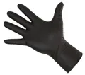 Kerbl 15322 Nitrile Lang Schwarz Einmalhandschuhe, 30cm Länge, L, 50 Stück