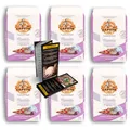 DELICRET - 6x1kg Caputo Nuvola + Original Pizzarezept und Tipps | Gehzeiten bis 2-48h | Pizzamehl Typ 0 | Pizza Mehl