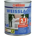 Weisslack 2in1 Seidenmatt 0,75l 12491100050 - Wilckens