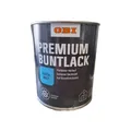 750ml Tiefschwarz Schwarz sm für innen und außen BEULE lösemittelhaltig 8 qm