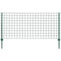 vidaXL Metallzaun Stahl 20 x 1 m Grün