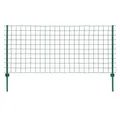 vidaXL Gartenzaun, Metallzaun Stahl 20 x 1 m Grün
