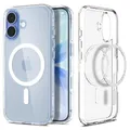 Spigen iPhone 17 Hülle [Spigen Signature] Ultra Hybrid MagFit Case Handyhülle Transparent Kompatibel mit MagSafe -Frost White