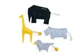 PiuPet® Katzenspielzeug 4er Set I Katzenminze Spielzeug I Stylische Katzenminze Kissen I Katzen Spielzeug I Baldrian Kissen für Katzen I Katzenspielzeug Set