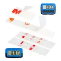 Ersatz Klebepads Set, 2 Sets, kompatibel mit Needit Park Micro elektronische Parkscheibe, doppelseitiger Spezialkleber für Windschutzscheibe, Kleber Pads Parkuhr, Klebesticker Glas Kit Parking Disc