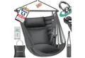 KESSER Hängesessel Haiti 150kg Traglast, Indoor & Outdoor Hängestuhl (Hängeschaukel mit 2 Kissen, Tragetasche, Flaschenhalter & Montage-Set), 360° Hängematte Pflegeleicht, UV-beständig & Wasserfest