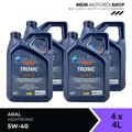Aral HighTronic 5W-40 MB 229.31 Opel RN 0700 VW 505 Motoröl 4x4 Liter = 16 Liter