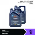 Aral HighTronic 5W-40 MB 229.31 Opel RN 0700 VW 505 Motoröl 2x4 Liter = 8 Liter