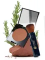 EGYPT-WONDER Make-up Compact Matt, Zartes Finish, ohne Duftstoffe, perfekter Teint, Pearl Set
