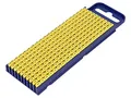 100X 561-03101 Markierungen Kennzeichnung: 0 1 2 3 4 5 6 7 8 9 gelb HELLERMANNTY