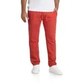 riverso Sweathose Herren Jogginghose RIVGuido Regular Fit Trainingshose aus pflegeleichter Baumwollmischung orange 4XL