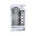 Paulmann LumiTiles Aufbauprofil Border mit Diffusor 2m Alu eloxiert,Satin Alumin