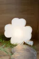 SHINING LUCK WHITE Micro Serie, wiederaufladbar inkl. USB-C Kabel, H 12 cm