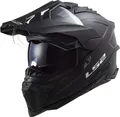 LS2 MX701 Explorer Solid Matt Black Gr. S Motorradhelm Dual Sport Helm