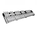 VEVOR Glockenspiel-Xylophon-Set mit 32 Tönen, Schlaginstrument mit Schlägeln, Trommelstöcken und Tragetasche, professionelles Glockenspiel-Xylophon