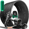 KESSER® Verlängerungskabel 30m mit Schutzkappe Outdoor - für Innenbereich Außenbereich - Verlängerung Stromkabel – 230 V IP44 - mit Schuko Stecker - Schutzkontakt Baustellenkabel Schutzkontaktstecker