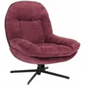 MCW Relaxsessel, Rot, Textil, 80x96x90 cm, Wohnzimmer, Sessel, Polstersessel