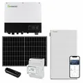 Growatt 10kWp PV Komplettanlage mit Glas Glas Modulen und 12,8kWh Speicher