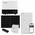 Growatt 10kWp 0% MwSt §12 III UstG PV Anlage Glas Glas Modulen 12,8kWh Speicher