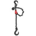 SAFETEX Anschlagkette EN818-4 mit Verkürzungsklaue-Sicherung 1m WLL2000kg