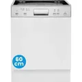 Bomann GSPE 7423 TI Einbau-Geschirrspüler integriert 60 cm - Weiß