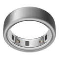Oura Ring 4 - Gebürstetes Silber - Size 10 - Smart Ring | Measure First with Oura Ring 4 Sizing Kit | Sleep Tracking Wearable - Heart Rate - Fitness Tracker - Up to 8 Days Battery Life