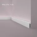 NMC IL10 WALLSTYL Sockelleiste Zierleiste Stuckleiste für Indirekte Beleuchtung 2 m