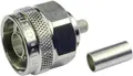Telegärtner 100023911 100023911 N-Steckverbinder Stecker, gerade 50 Ω 1 St.