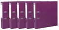 5 EXACOMPTA PP-Ordner Premium, A4, 80 mm, fuchsia, 5er Pack