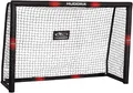 Hudora Fußballtor "Pro Tect 180/240/300" Gr. 3, schwarz (schwarz, rot), B/H/L: 120cm x 200cm x 300cm, Stahl