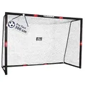 HUDORA Fußballtor Pro Tect - großes Fußballtor für Kinder und Erwachsene - Schaumstoff ummanteltes Fußballtor mit Netz - Hochwertige Outdoor Torwand mit Aufprallschutz