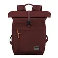 Travelite Handgepäck Rucksack, Laptop Rucksack 15,6 Zoll, BASICS, Reiserucksack Rolltop Funktion, 60 cm, 35 Liter