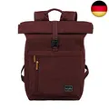 Handgepäck Rucksack mit Laptop Fach 15,6 Zoll, Gepäck Serie BASICS Daypack Rollu