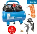 Güde Kompressor Airpower 190/08/6 mit Reifenfüller, Ausblaspistole, Schlauch