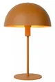 Tischlampe Schlafzimmer Ockergelb Ø40 cm rund E14 Industrial Nachttisch Leuchte