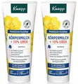 KNEIPP Körpermilch Nachtkerze 10% Urea mildert Spannungsgefühle Juckreiz 2x200ml