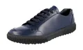PRADA Leder Stratus Sneaker - 4E3467 - Oltremare Blau Schwarz - NEU -  9 43
