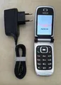 Nokia 6131 Schwarz RM-115 Geprüft, Volle Funktion, Händler, Garantie, Accu Neu