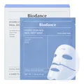 BIODANCE Hydro Cera-nol Real Deep Maske, Overnight Hydrogel Maske, beruhigend, feuchtigkeitsspendend, nahrhaft, 34g x 4 St.