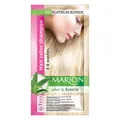 Marion Haarfärbe-Shampoo im Beutel, semi-dauerhafte Blonde Farbe, Ammoniak- und Peroxidfrei, mit Aloe und Keratin, für alle Haartypen, 4-8 Wäschen Haltbarkeit