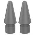 DEQSTER Ersatzspitzen - passend zum Pencil 2-2er Pack - stabil - langlebig - feine Spitze - passgenau - Grau