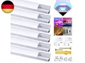 Chesbung LED Aluminium Profil für Led Streifen/Stripes/Strip, 6X1m V Form 
