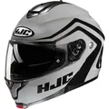 HJC C91N Nepos Klapphelm M - Motorrad Helm grau-schwarz