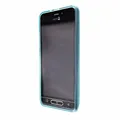 caseroxx Schutzhülle für Doro 8035 in blau – Flexibles TPU-Case aus stoßfestem Gummi, passgenaue Handy-Tasche mit Kantenschutz & rutschfestem Grip