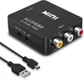 Amtake RCA HDMI Konverter 1080P RCA AV Composite auf HDMI Adapter PS2 Xbox VHS